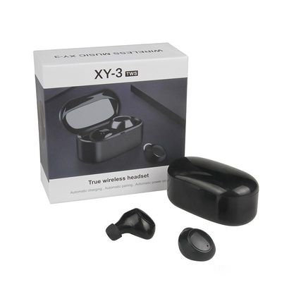 Auriculares bluetooth biauriculares de los auriculares de botón inalámbricos ligeros de TWS 60mAh