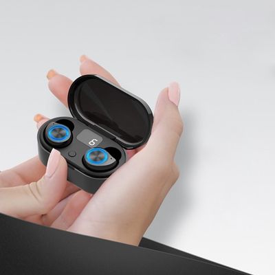 La transmisión 10m TW80 de la pantalla LED impermeabiliza los auriculares de botón inalámbricos de Bluetooth