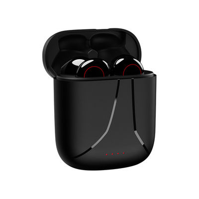 auriculares de botón estéreos de Bluetooth BT5.0 500mAh de la radio verdadera estérea de 5D