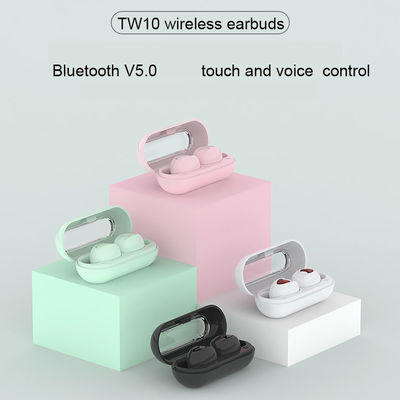 Auriculares de botón inalámbricos impermeables estéreos de las llamadas V5.0 500mAh