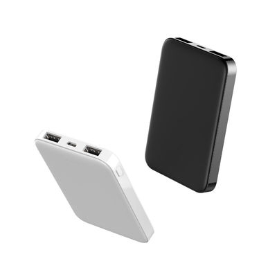 Banco dual portátil de la alimentación por USB de Li Polymer 103g 62m m