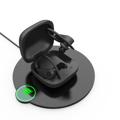 Auriculares de botón inalámbricos ligeros impermeables del gancho para el oído 500mAh