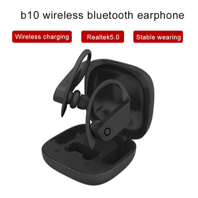 Auriculares de botón inalámbricos ligeros impermeables del gancho para el oído 500mAh