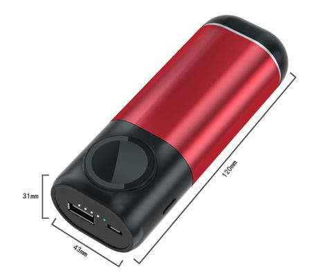 3 en 1 banco inalámbrico 15W 5200mAh del poder del cargador de Multifuntional