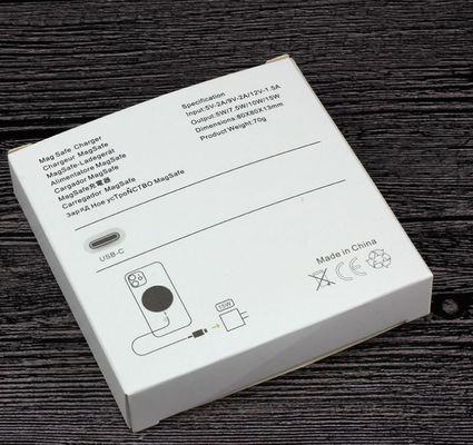 tipo cargador inalámbrico del 1M Cable 15W de Qi Magsafe del puerto de C para el iPhone