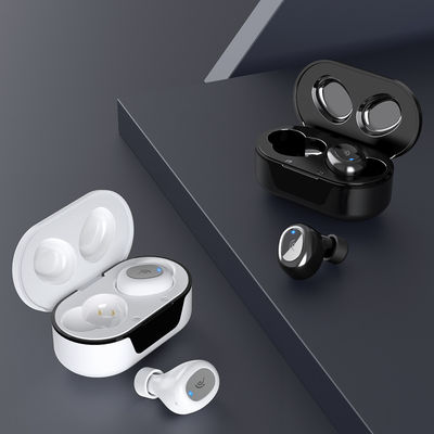 Auriculares de botón inalámbricos estéreos duales del micrófono 3D TW16 TWS Bluetooth