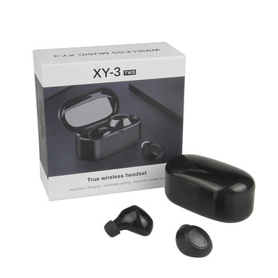 XY-3 TWS Bluetooth biauricular 5,0 auriculares de botón de la radio
