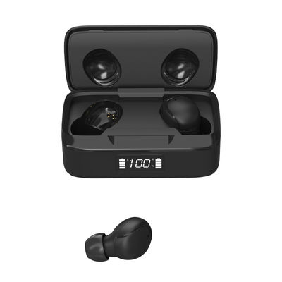 XY-10 en el oído Bluetooth inalámbrico 5,0 auriculares con la exhibición del poder del LED
