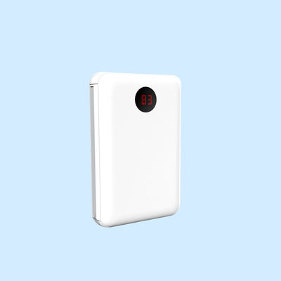 El LCD exhibe el banco incorporado 10000mAh del poder del cable para Android