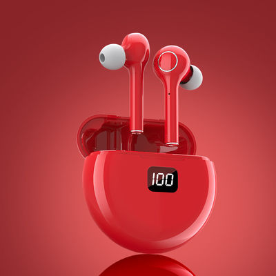 El tipo C interconecta TW13 Bluetooth inalámbrico 5,0 semi en auriculares de botón del oído
