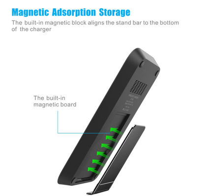 cargador inalámbrico vertical de la bobina del doble 10W para Samsung