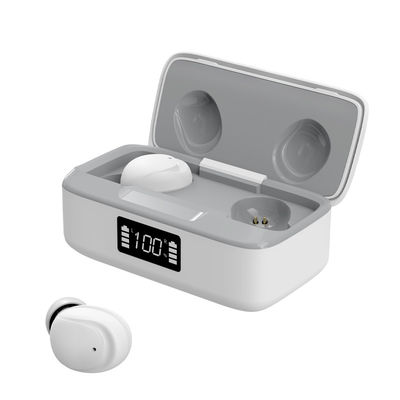 Reducción del nivel de ruidos XY-10 en auriculares de botón inalámbricos del oído con el indicador digital del LED