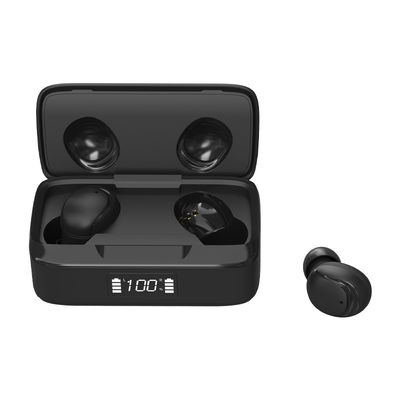 Reducción del nivel de ruidos XY-10 en auriculares de botón inalámbricos del oído con el indicador digital del LED