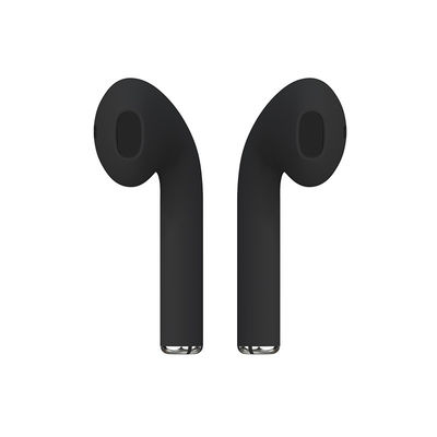 I27 negro TWS 35mAh Airpods 2 auriculares de botón con la capa de goma