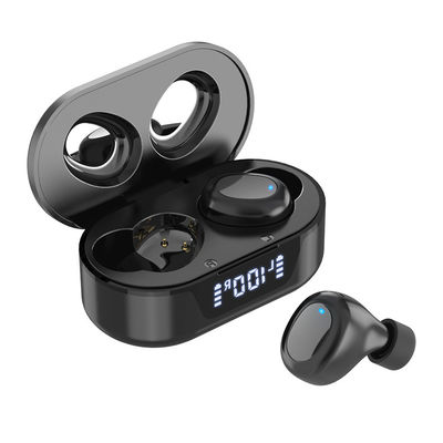 Auriculares de botón inalámbricos impermeables inteligentes de 400mah Bluetooth con el Mic