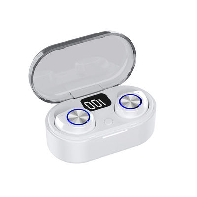 Auriculares de botón inalámbricos ligeros de Bluetooth V5.0 3.0V en auriculares del deporte del oído