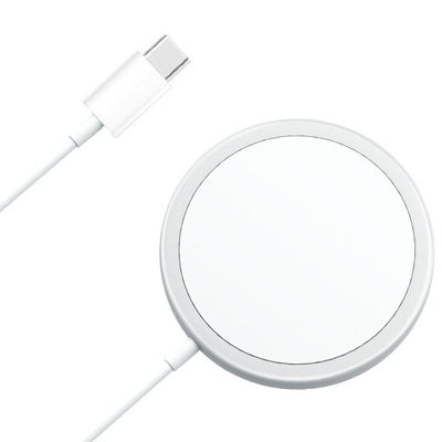 cojín de carga rápido del cargador inalámbrico portátil de 15W 3A con el cable del USB C
