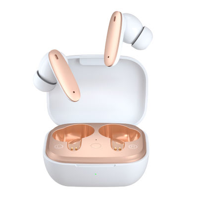 Sonido estereofónico de la cancelación de ruido Ipx4 de los auriculares de botón inalámbricos impermeables de Bluetooth