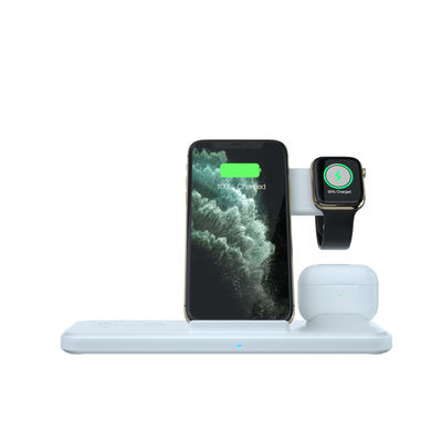 cargador inalámbrico portátil rápido de 15W Qi para el reloj 8 del iPhone 11 XR X