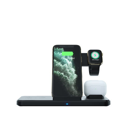 cargador inalámbrico portátil rápido de 15W Qi para el reloj 8 del iPhone 11 XR X