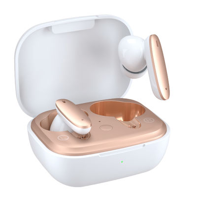 Microprocesadores duales de la cancelación de ruido de Bluetooth de la prenda impermeable inalámbrica DE ALTA FIDELIDAD de los auriculares de botón IPX4