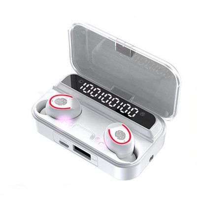 Los auriculares de botón sin cuerda de Bluetooth de la radio estérea del juego V5.1 con de destello se encienden