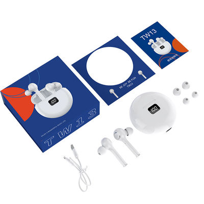 Auriculares de botón inalámbricos impermeables de TW13 IPX5 Bluetooth para la natación