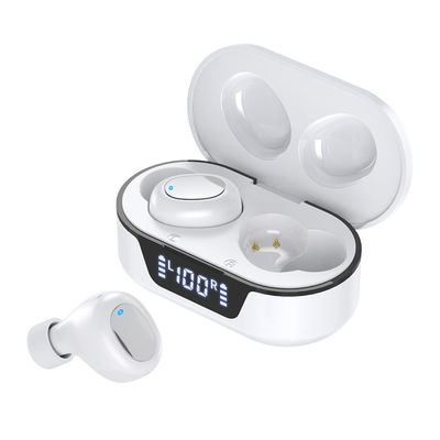 Auriculares de botón de la radio 5,0 de la prenda impermeable Ipx7 de Tw16 Bluetooth Tws de control de tacto