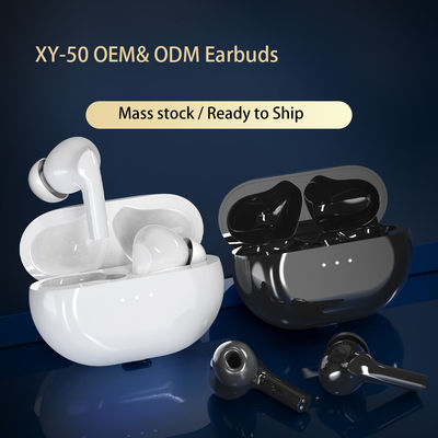 Auriculares de botón inalámbricos impermeables de BT5.0 TWS Bluetooth con el caso de la carga