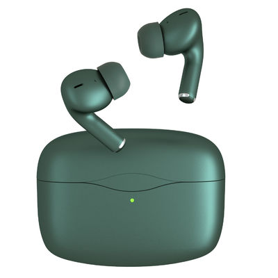 BT 5,0 auriculares de botón inalámbricos de Bluetooth de la cancelación de ruido para el partido silencioso