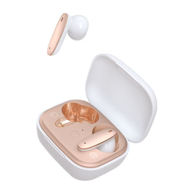 BT 5,0 auriculares de botón Bass Earphones For Mobile Phone inalámbrico de la ANC del 15m