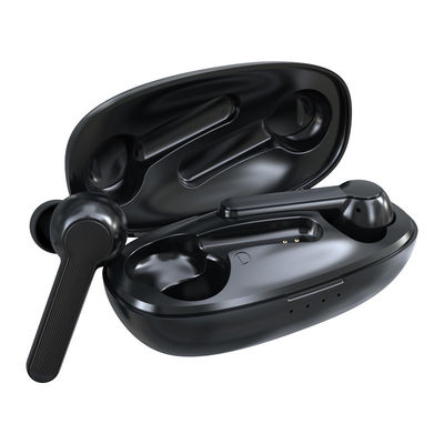 Auriculares internos inalámbricos de IPX5 BT5.0 con auriculares de botón de carga de la caja TWS