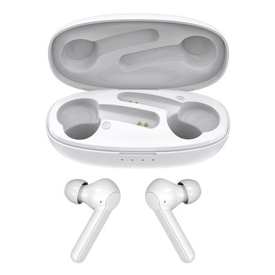 Auriculares internos inalámbricos de IPX5 BT5.0 con auriculares de botón de carga de la caja TWS