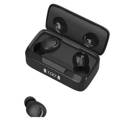 Pantalla LED de los auriculares estéreo de Mini True Wireless Stereo Earbuds HD
